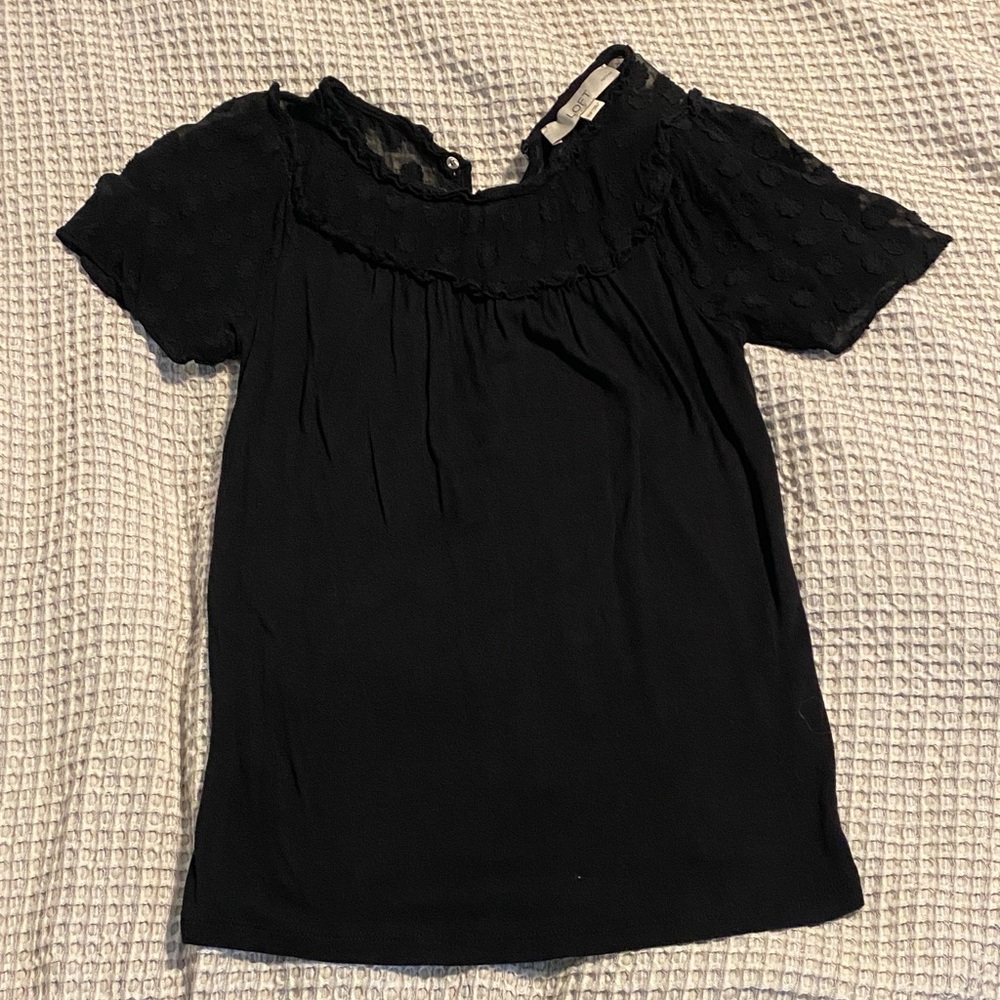 Loft Black Women's Top